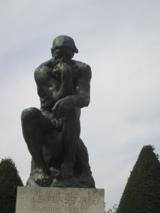 Rodin der Denker close klein